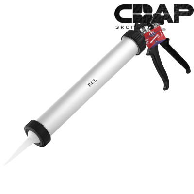 Пистолет для герметика закрытый P.I.T. HCAG03-0400 (600 мл, для мягкой тубы)