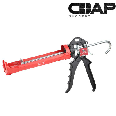 Пистолет для герметика полукорпусной P.I.T. HCAG02-0225 (225 мм, для катриджей)