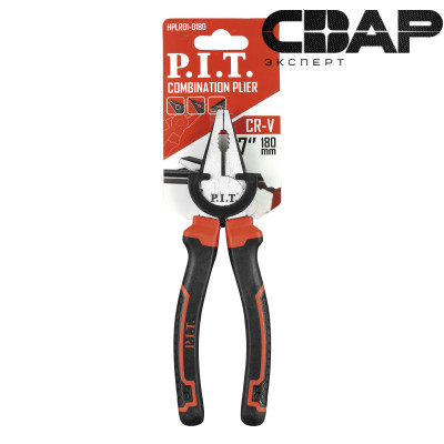 Плоскогубцы комбинированные P.I.T. HPLR01-0180 (180 мм)