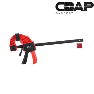 Струбцина быстрозажимная P.I.T. ADVANCE HCLQ01-0300 (450мм, 300х60 мм, 60 кг, сжатие/распор)