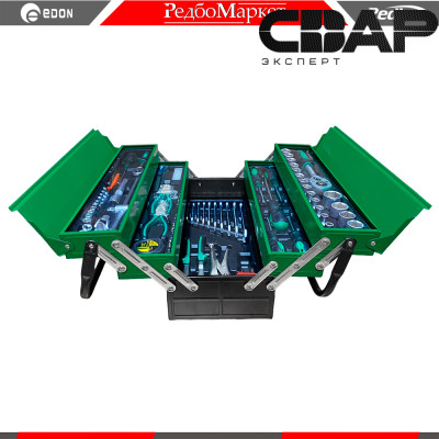 Набор инструментов Edon MTB-85PLVA ½ дюйма и ¼ дюйма (85 предметов)