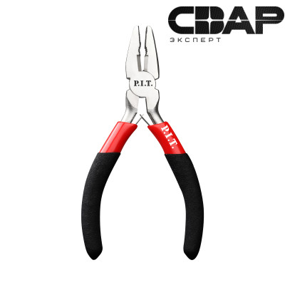 Плоскогубцы комбинированные мини, 115 мм P.I.T. (HPLR06-0115C)