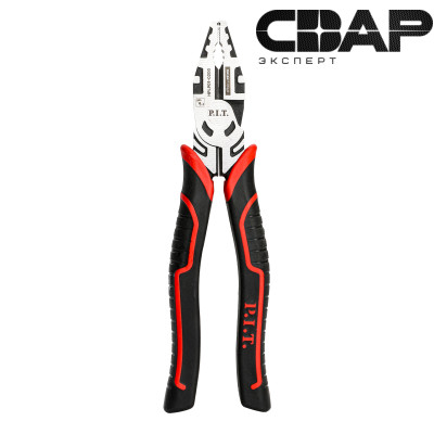 Плоскогубцы комбинированные усиленные, 200 мм P.I.T. (HPLP01-0200)