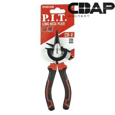 Длинногубцы P.I.T. HPLR03-0200 (200 мм, двухкомпонентные рукоятки)