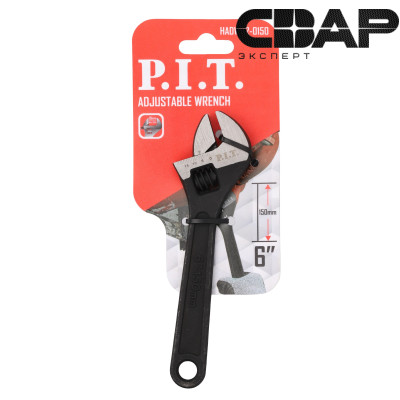 Разводной ключ P.I.T. 150 мм (HADW02-0150)
