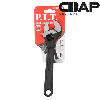 Разводной ключ P.I.T. 200 мм (HADW02-0200)