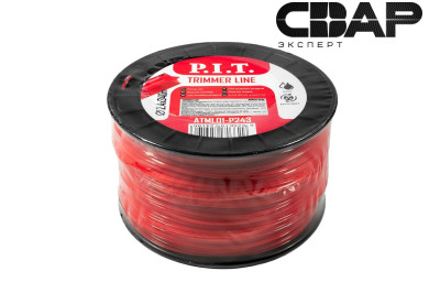Леска для триммеров звезда P.I.T. 3LB 2,4 мм, бухта 340м (ATML01-P243)