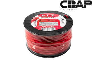 Леска для триммеров квадрат P.I.T. 3LB 3,0 мм, бухта 150м (ATML01-S303)