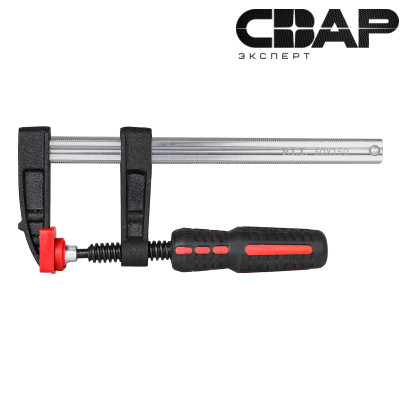 Струбцина винтовая P.I.T. ADVANCE HCLF01-0150 (150мм, тип F, 50х140 мм, 1500 Н, сталь/чугун)