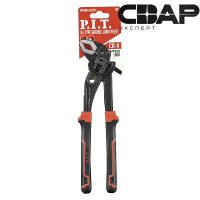 Клещи переставные P.I.T. HPLR05-0250 (250мм, зев 30мм, CR-V)