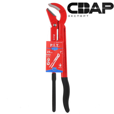 Ключ трубный рычажный P.I.T. ADVANCE HPWS02-0100 (№1, 300мм, 1&quot;, губки 45°, 40мм, 2 точки конт.)