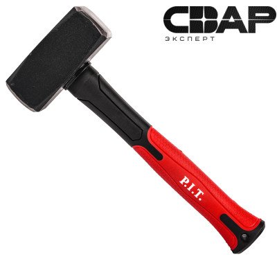 Кувалда P.I.T. ADVANCE HHAF06-2000 (2000 г, двухкомпонентная фибергласовая рукоятка)