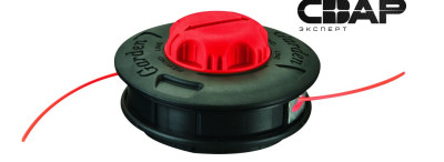 Головка-шпуля для триммеров P.I.T. катушка, полуавтомат, Ø2,4мм, с гайками, без разб (ATML02-TH02)