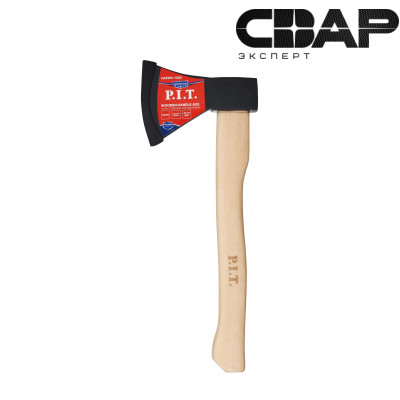 Топор с деревянной рукояткой P.I.T. ADVANCE HAXW01-1000 (1000/1300 г, кованый, 465 мм)