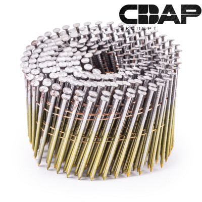 Гвозди барабанные гладкие с цинковым покрытием 2,5 х 70 мм 300 шт. AERO