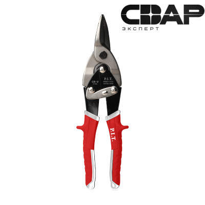 Ножницы по металлу Aviation прямой рез P.I.T. DRUA HAVS02-0250 (250мм, рез 40мм, 1,2мм, CR-V)