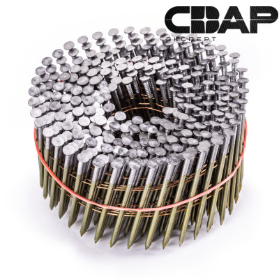 Гвозди барабанные гладкие с цинковым покрытием 2,5 х 60 мм 300 шт. AERO