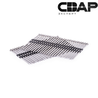 Гвозди реечные финишные P0A GL с цинковым покрытием, угол наклона 21 градус, 3,1 x 90 мм 125 шт. AERO